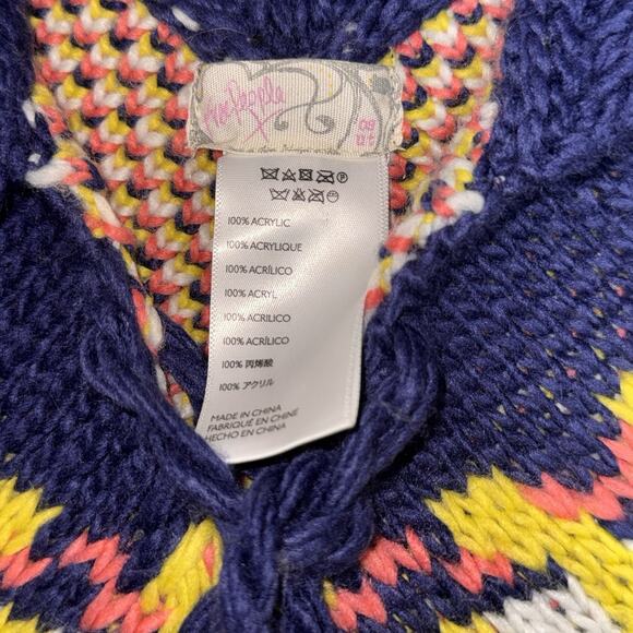 Free People High Life Fair Isle Poncho One Size - Picture 7 of 7